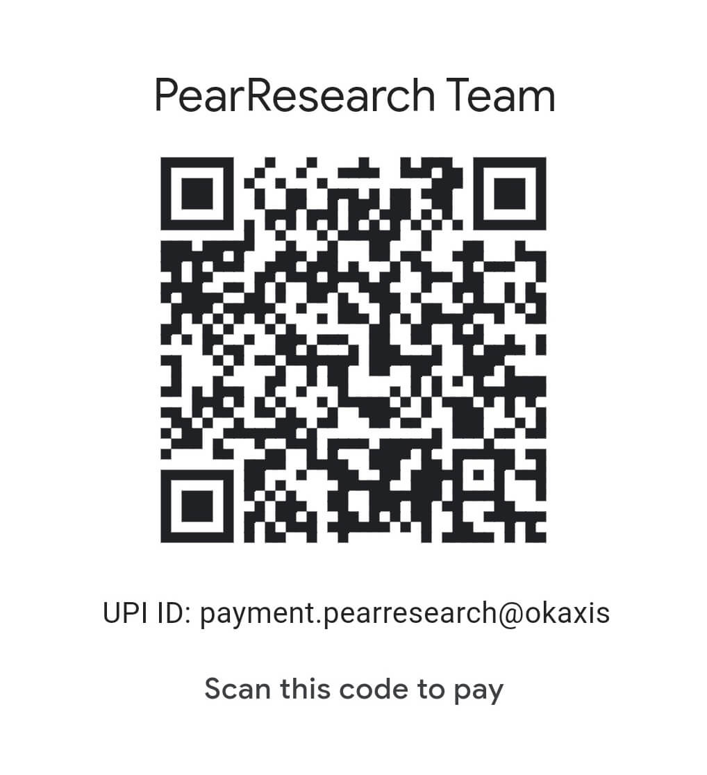 The UPI QR code should be here